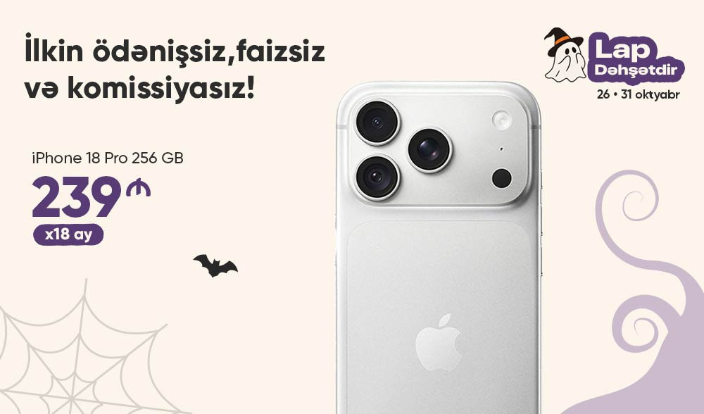 👻 Bu dəhşətli kampaniyanı qaçırma!