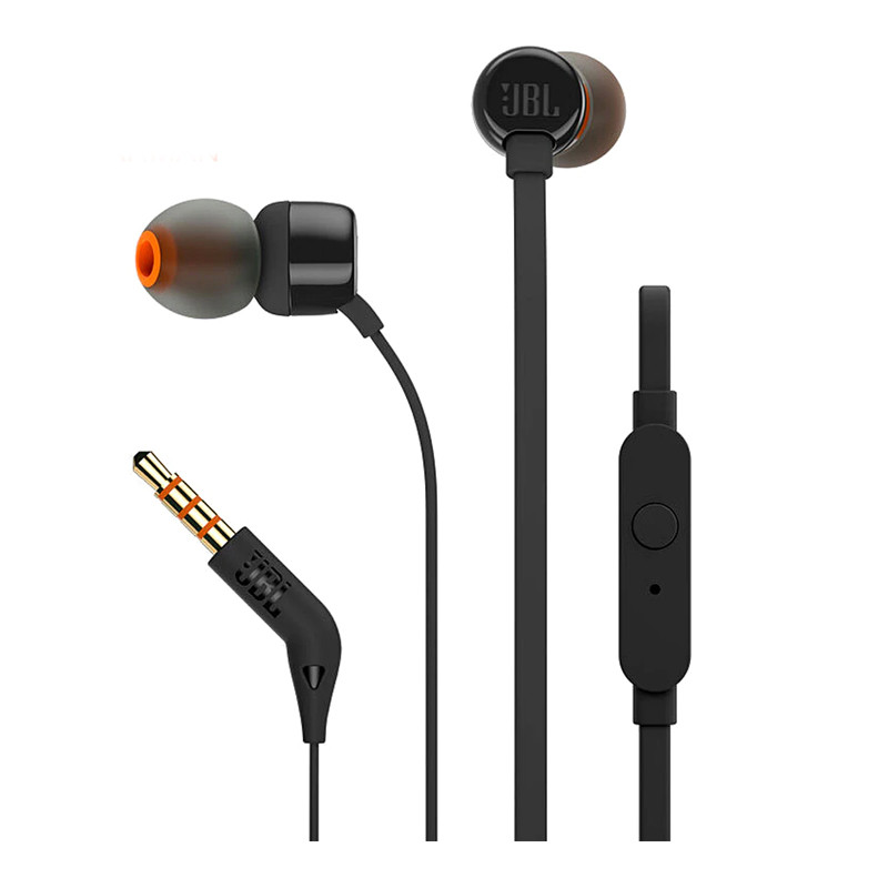 JBL Tune 110 In-ear Headphones Black