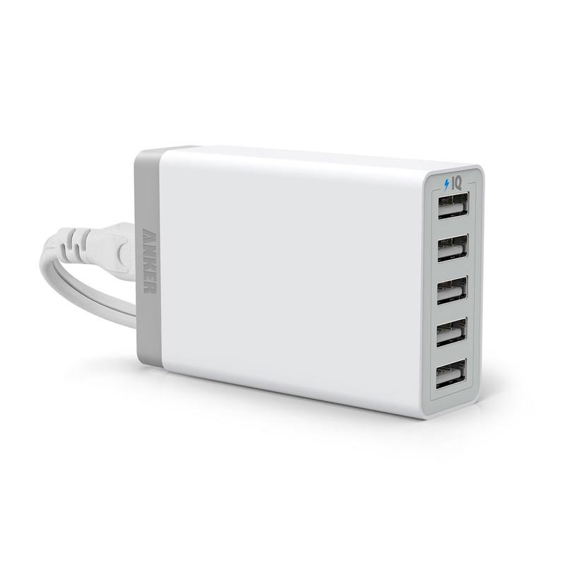 Anker Powerport 5 Lite A2134 Charger White