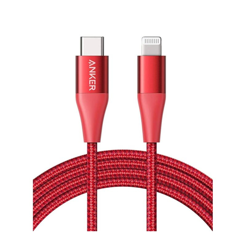 Anker Powerline+II USB-C to Lightning Cable 1.8 m RED