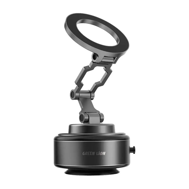 Green Lion GX-30 Auto Suction Phone Holder - Matte Black