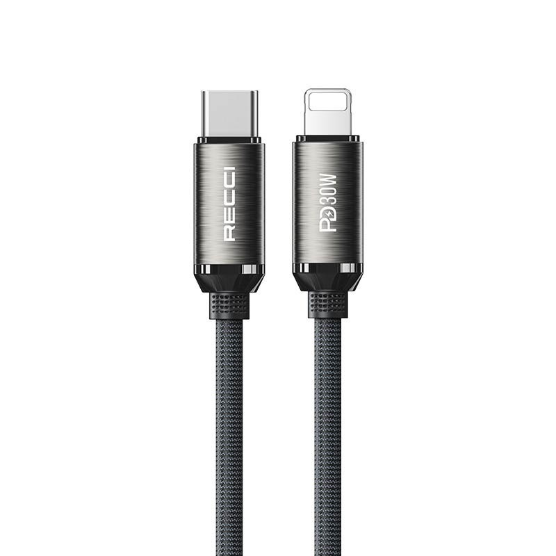 Recci RS35CL Type-C to Lightning PD 30W 100cm