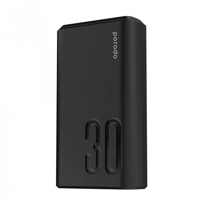 Porodo PD Power Bank 30000mAh 20W QC3.0 Black