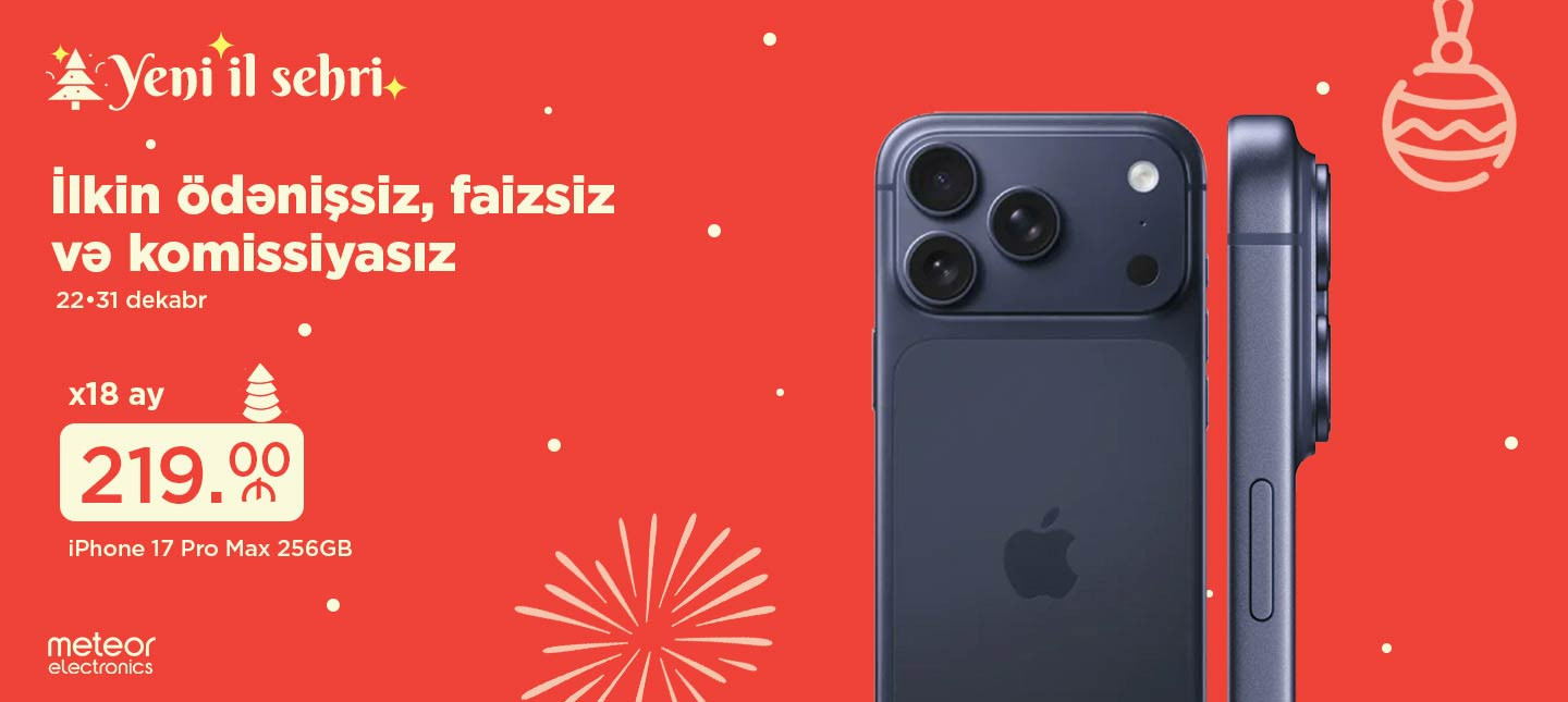 Yeni il - 17 pro Max 256 GB