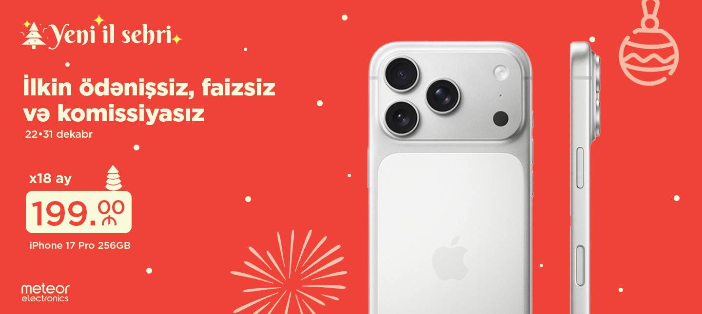 Yeni il - 17 pro 256 GB